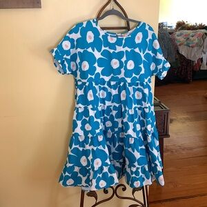 Mod floral tunic/dress.